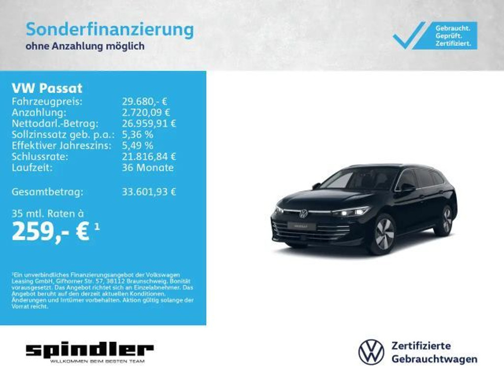 Volkswagen Passat DSG 2.0 TDI Elegance Elegance