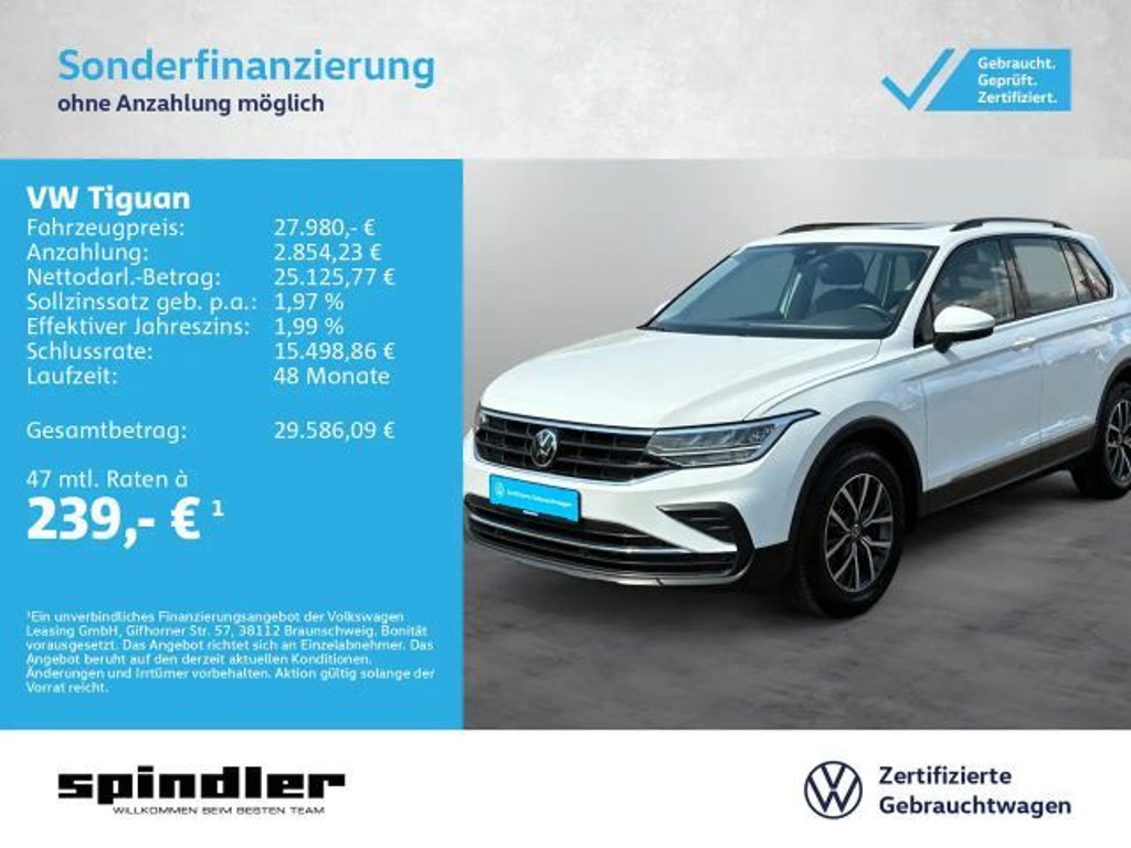 Volkswagen Tiguan DSG Life 2.0 TDI