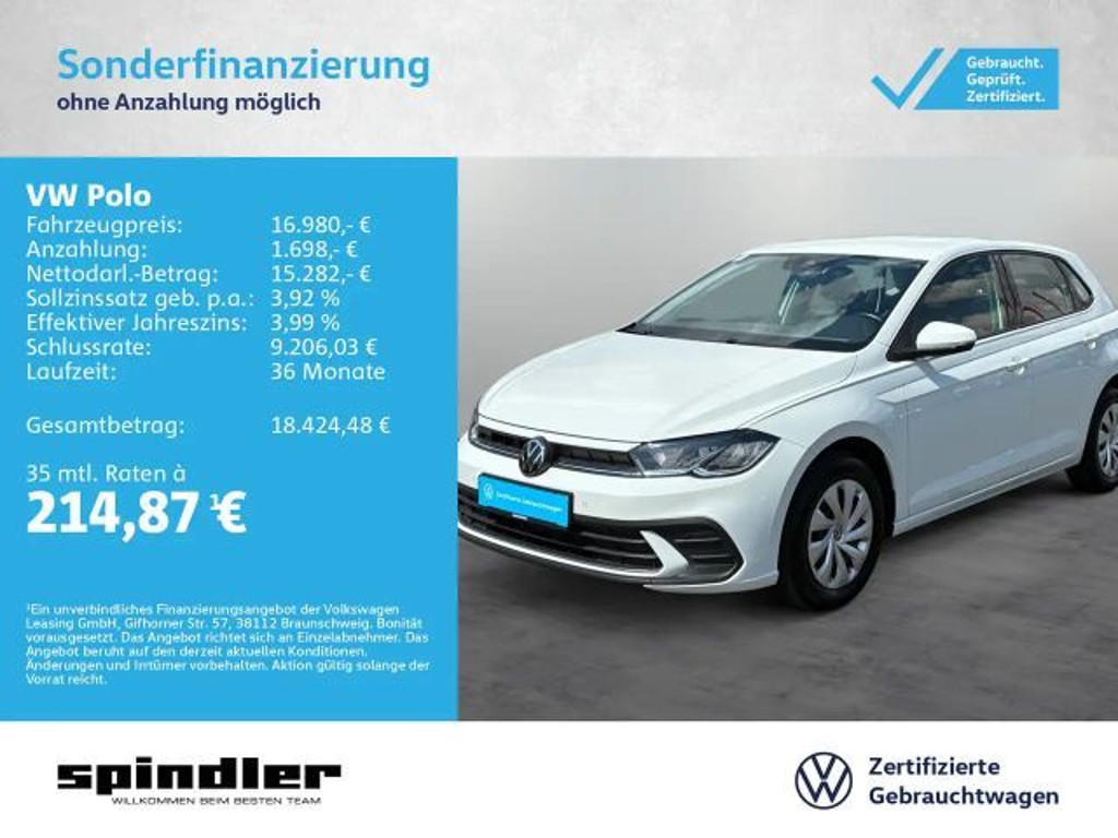 Volkswagen Polo DSG Life 1.0 TSI