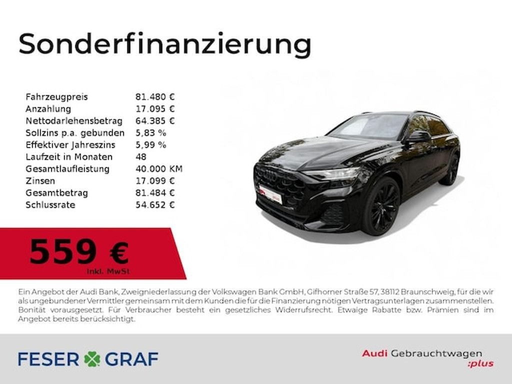 Audi Q8 Quattro 50 TDI