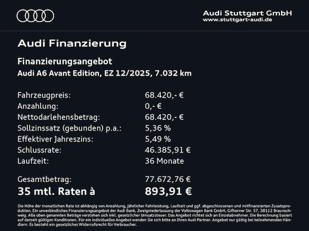Audi A6 e-tron