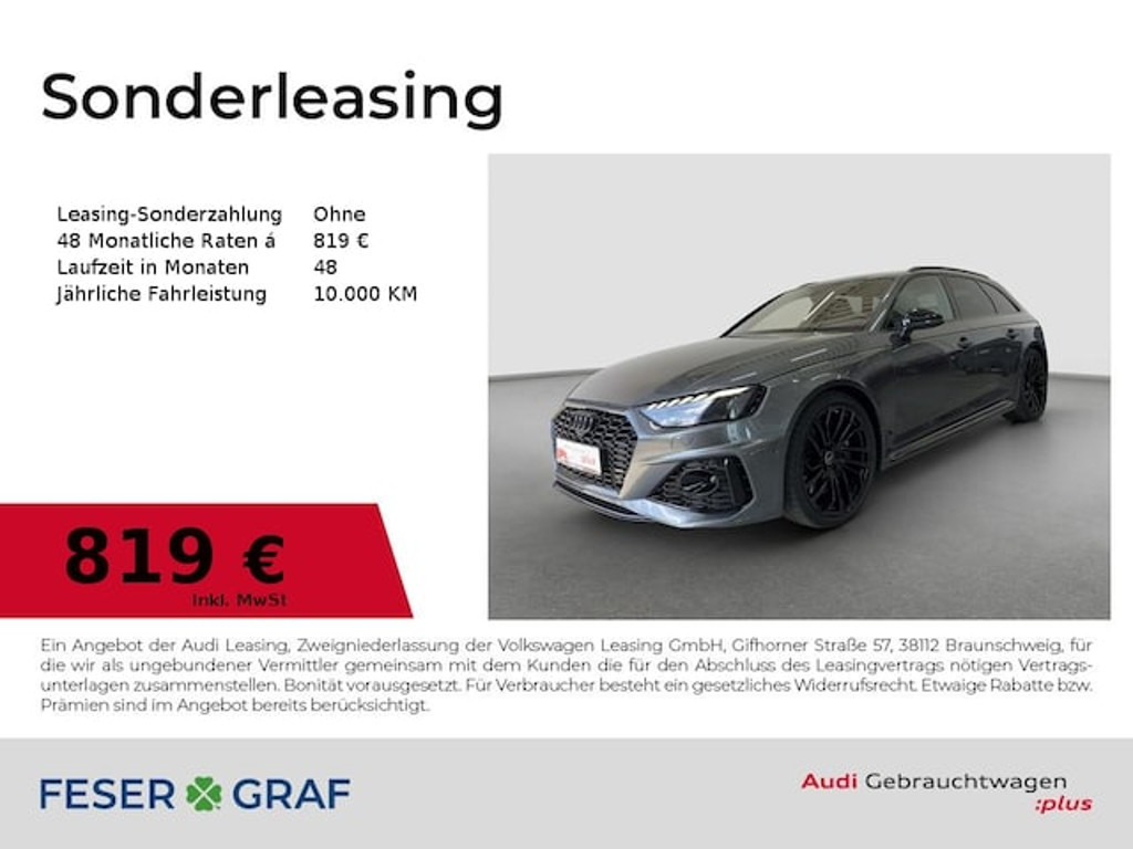Audi RS4 Avant Quattro