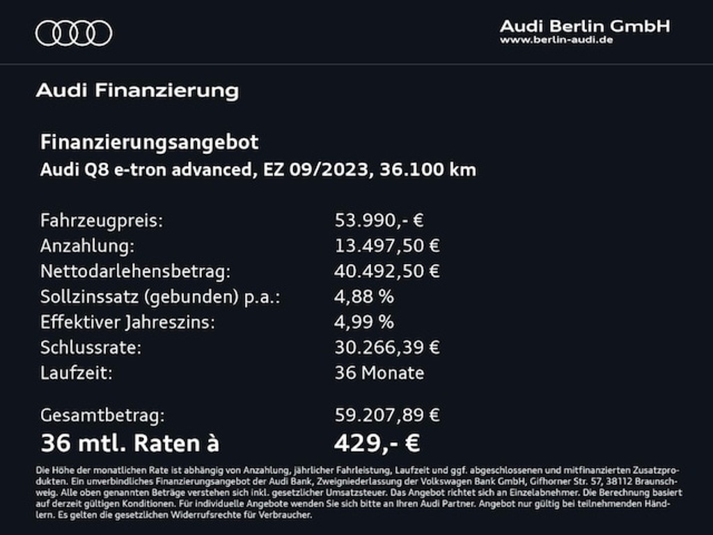 Audi Q8 e-tron