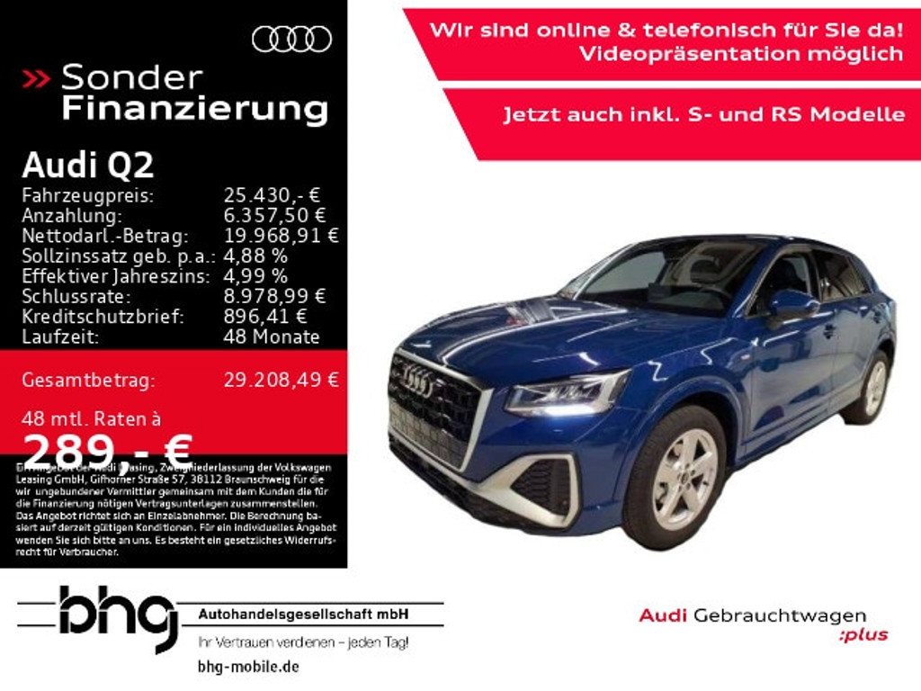 Audi Q2 S-Line 30 TFSI