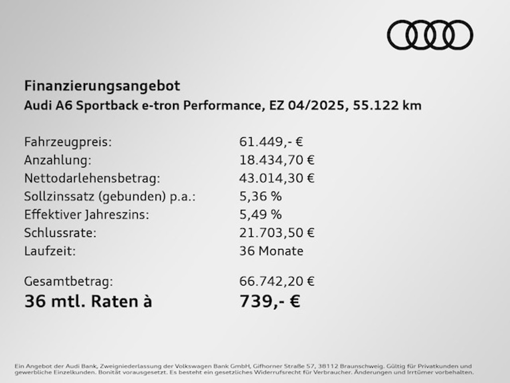 Audi A6 e-tron