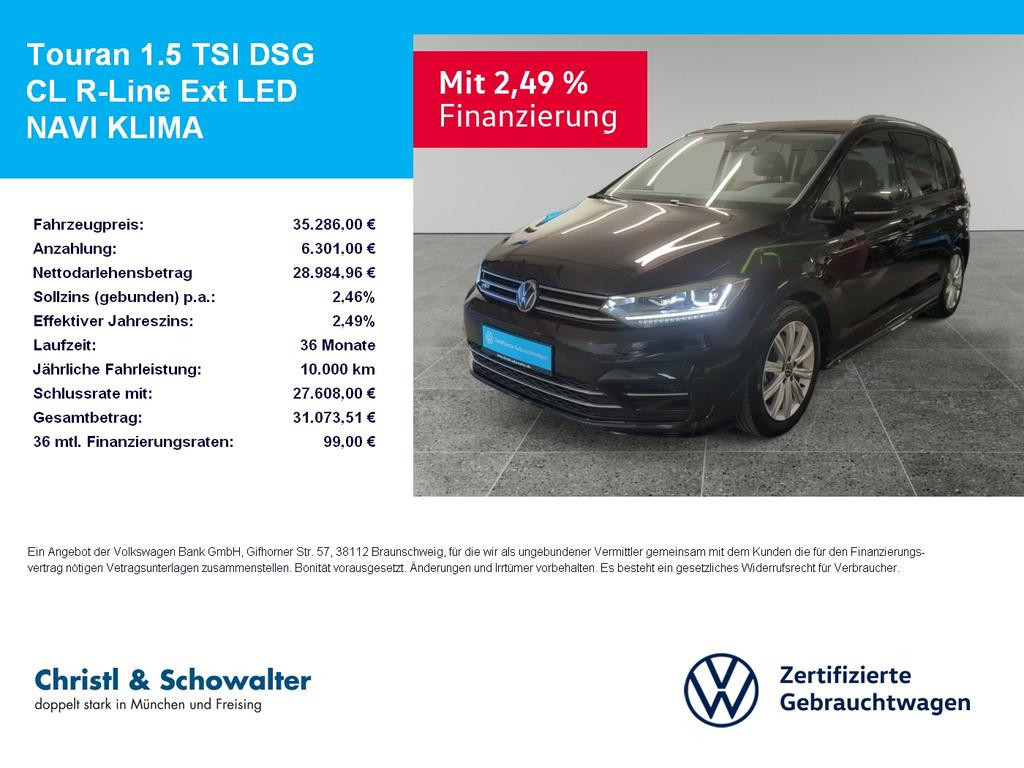 Volkswagen Touran DSG R-Line 1.5 TSI