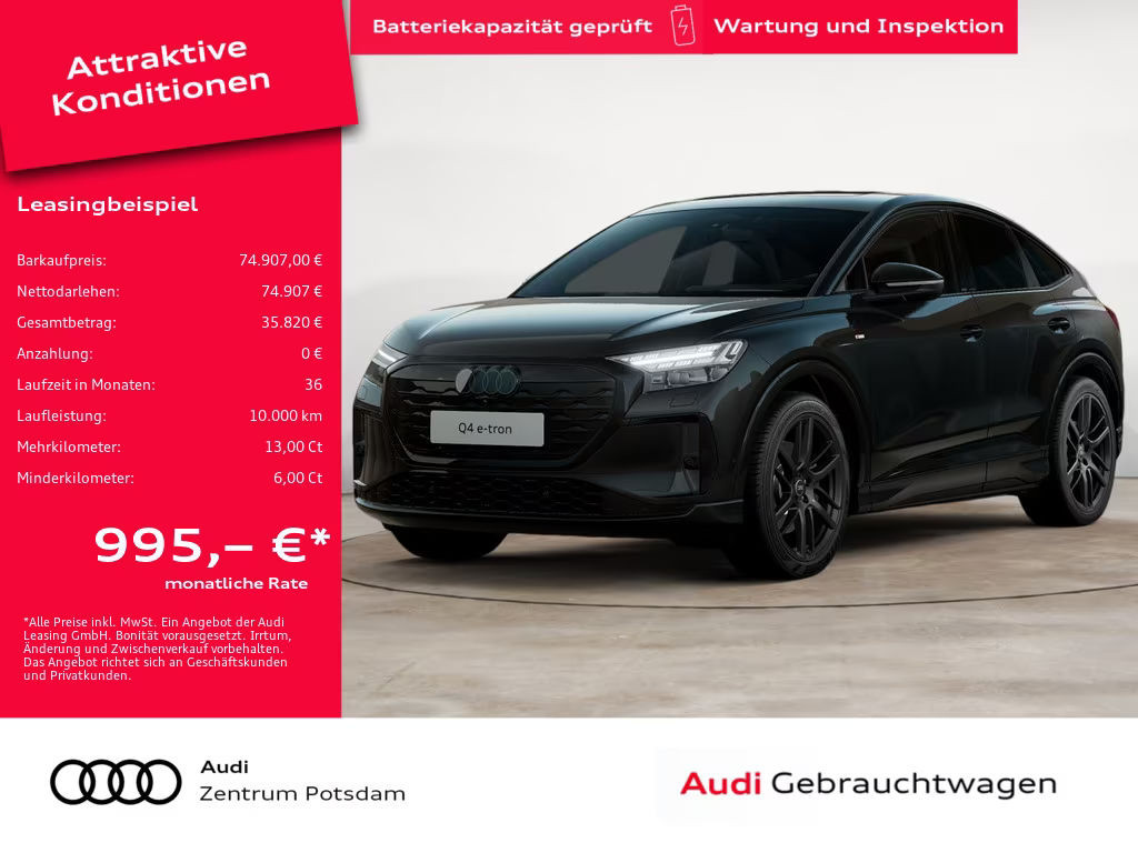 Audi Q4 e-tron Sportback Quattro