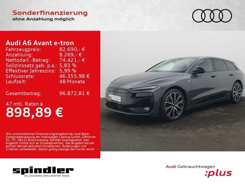Audi A6 e-tron S-Line Performance