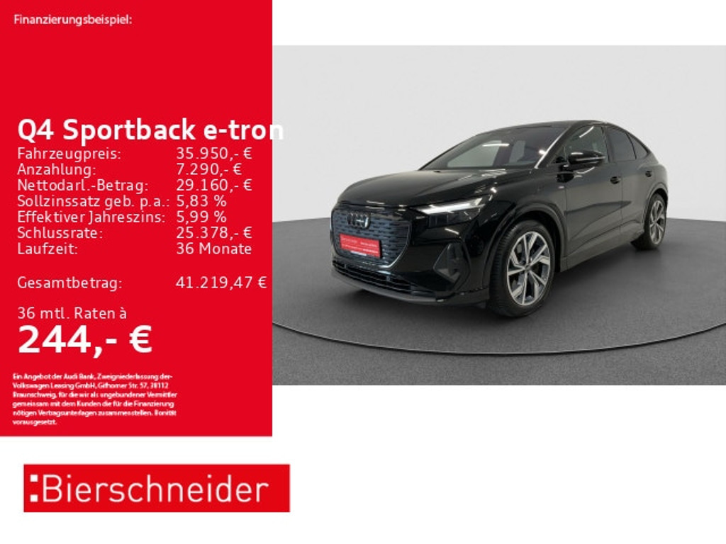 Audi Q4 e-tron Sportback Quattro 50