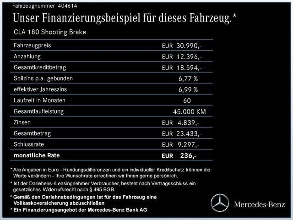 Mercedes-Benz CLA-Klasse