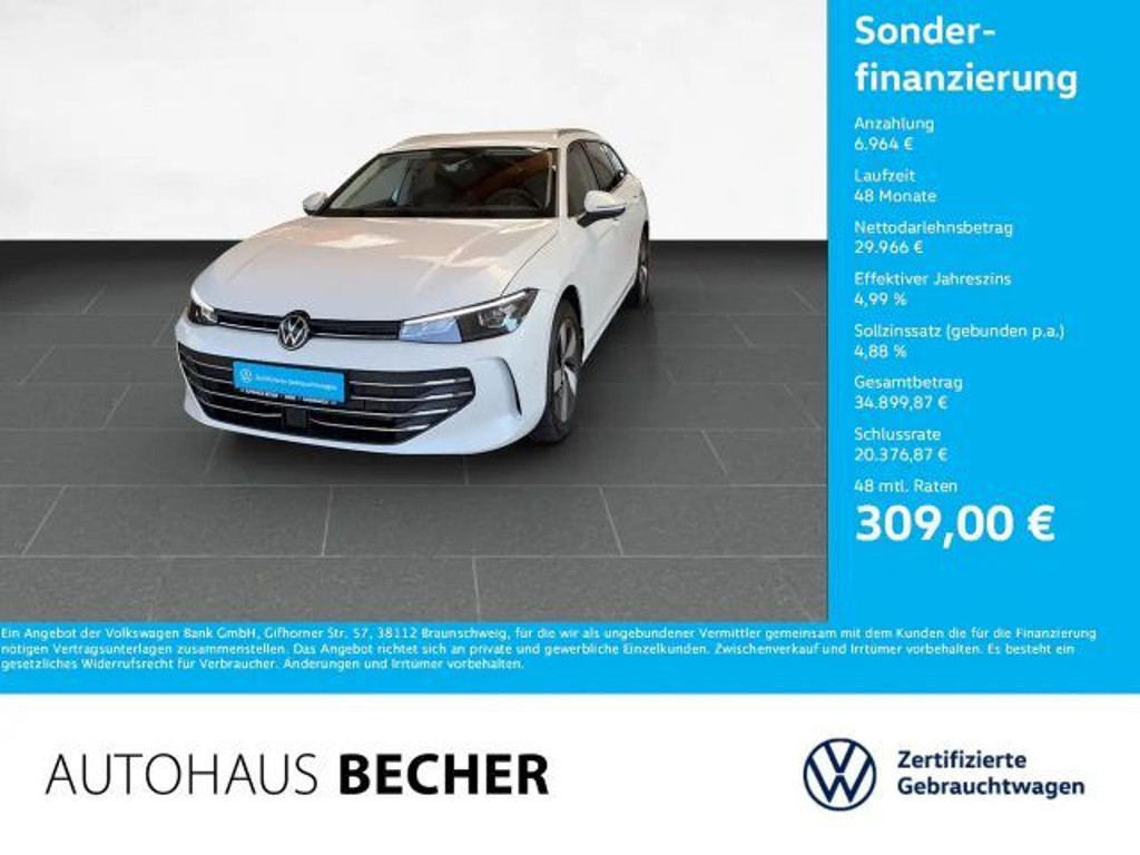 Volkswagen Passat Business DSG Variant 1.5 eTSI