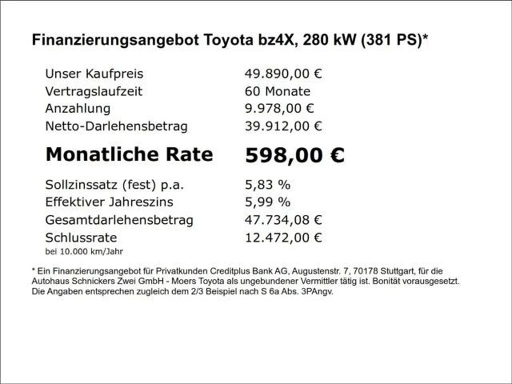 Toyota bZ4X