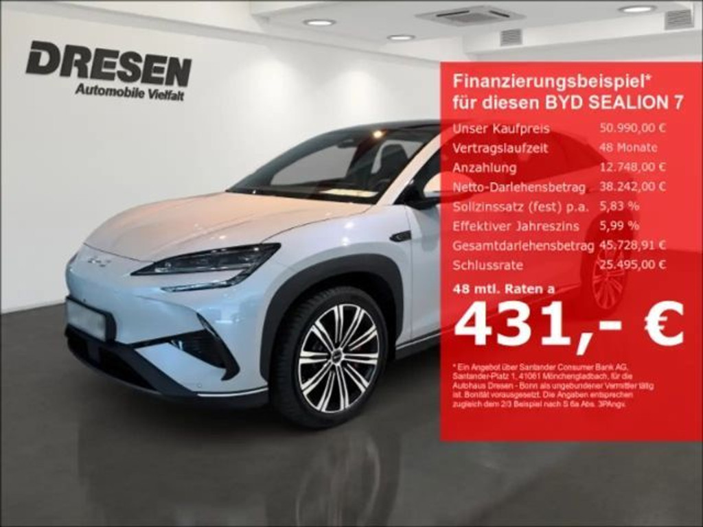 BYD Sealion 7 Design Vierwielaandrijving