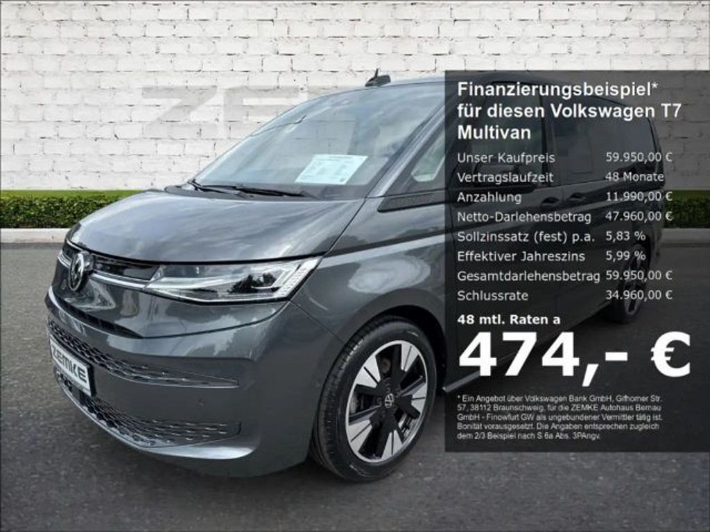 Volkswagen Multivan Life 2.0 TDI Lang T7