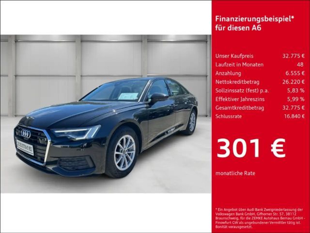 Audi A6 Sedan S-Tronic 45 TFSI