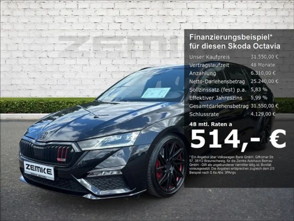 Skoda Octavia Combi RS 2.0 TSI