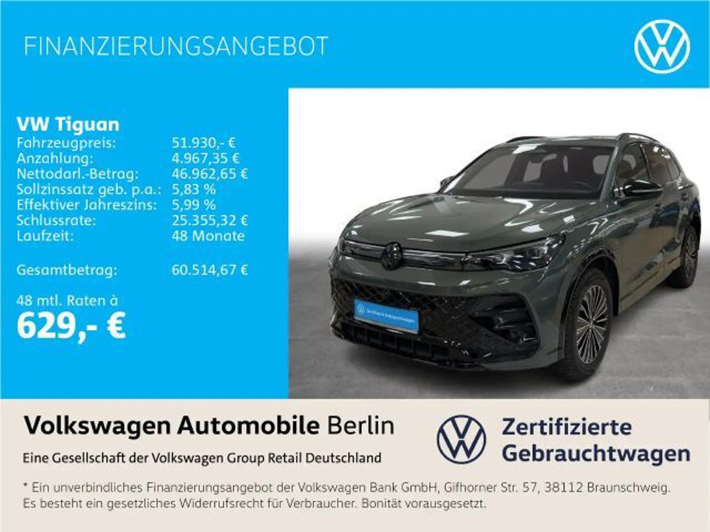 Volkswagen Tiguan DSG R-Line eHybrid 1.5 TSI