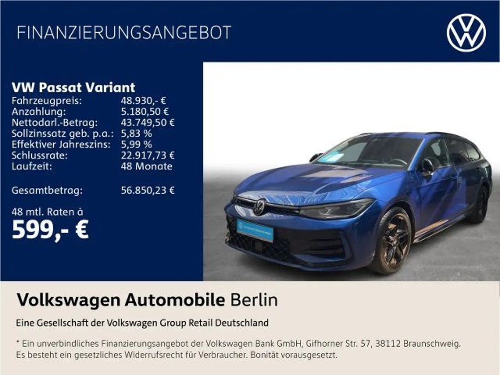 Volkswagen Passat Variant R-Line