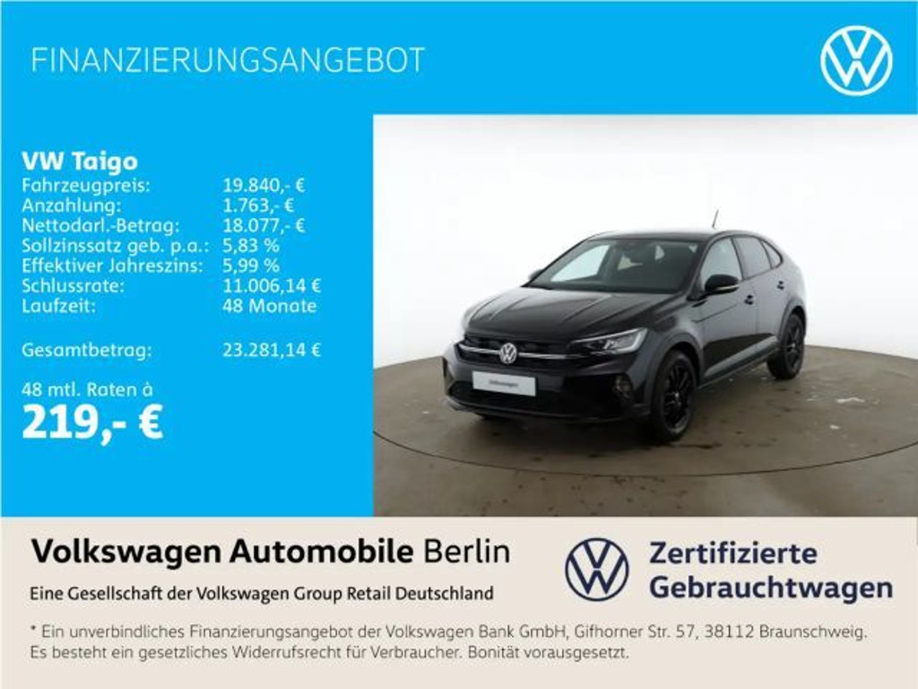 Volkswagen Taigo 1.0 TSI