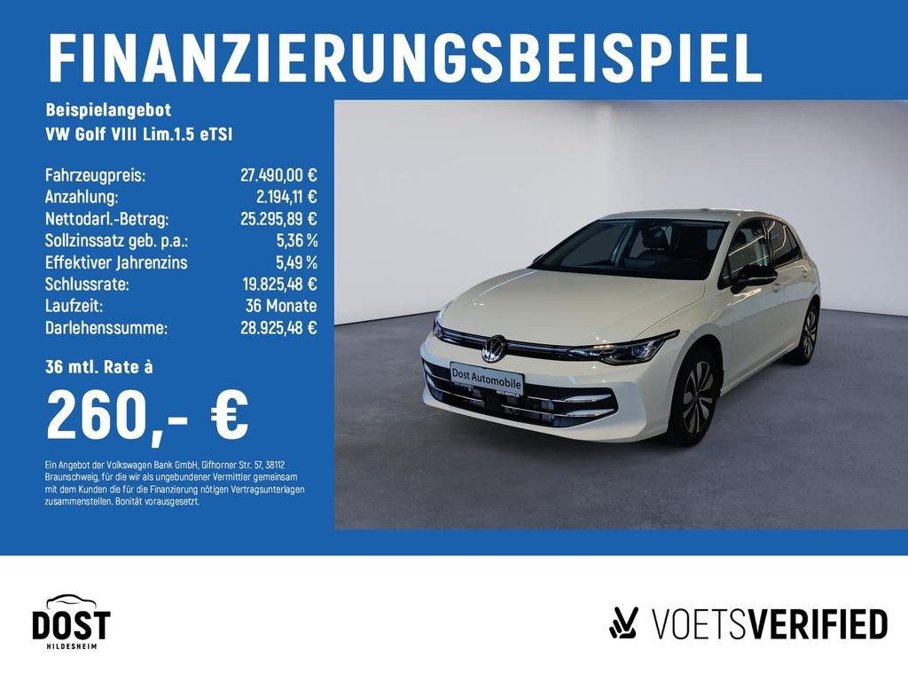 Volkswagen Golf Life Golf VIII 1.5 eTSI