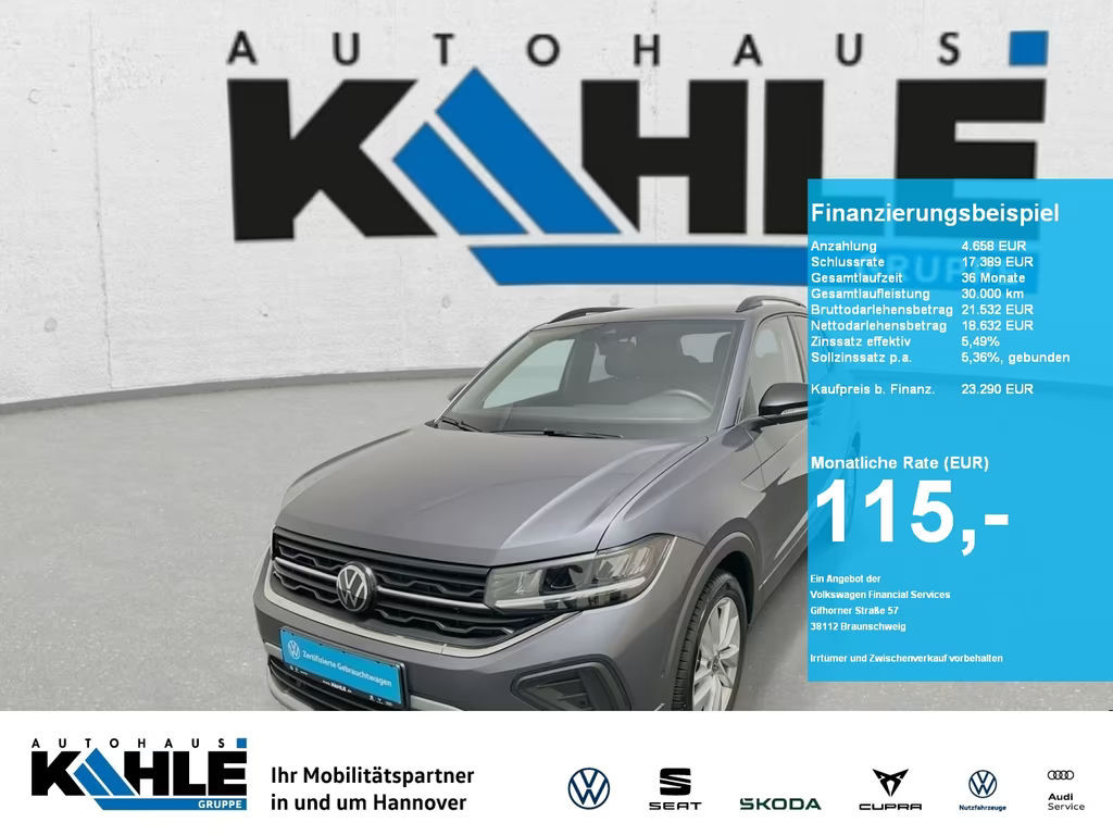 Volkswagen T-Cross DSG 1.0 TSI