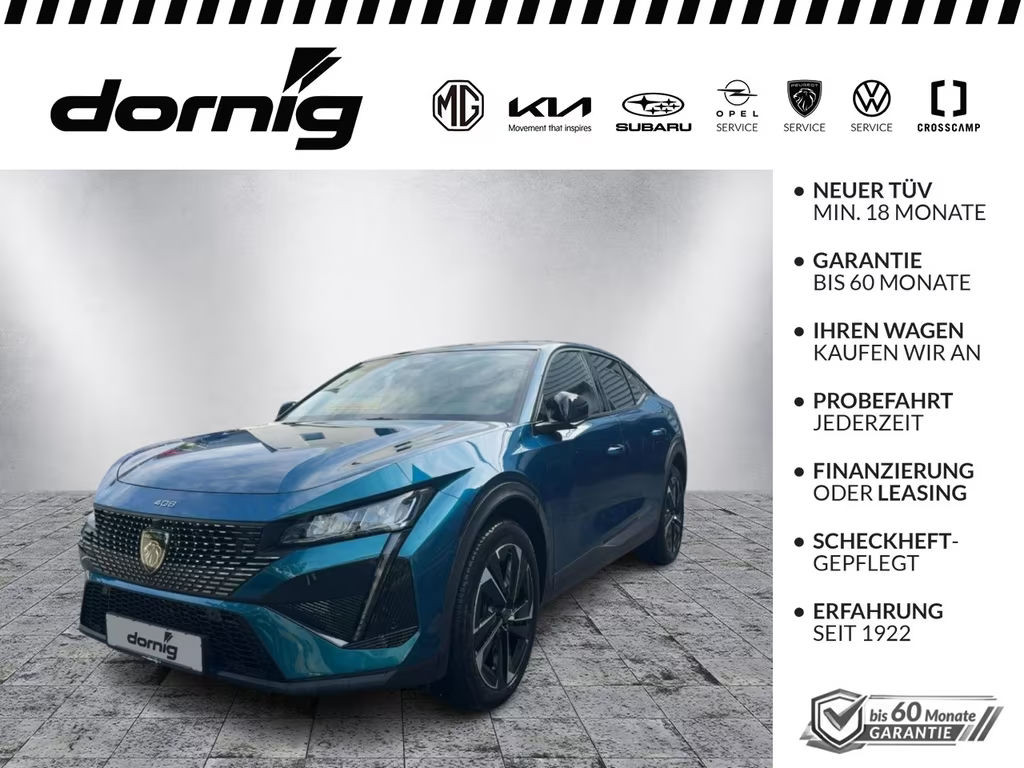 Peugeot 408 Allure Pack PureTech 130 EAT8