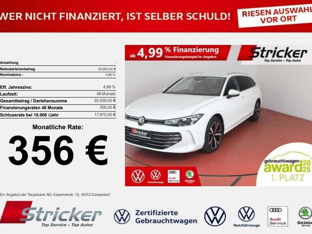 Volkswagen Passat Business DSG Variant