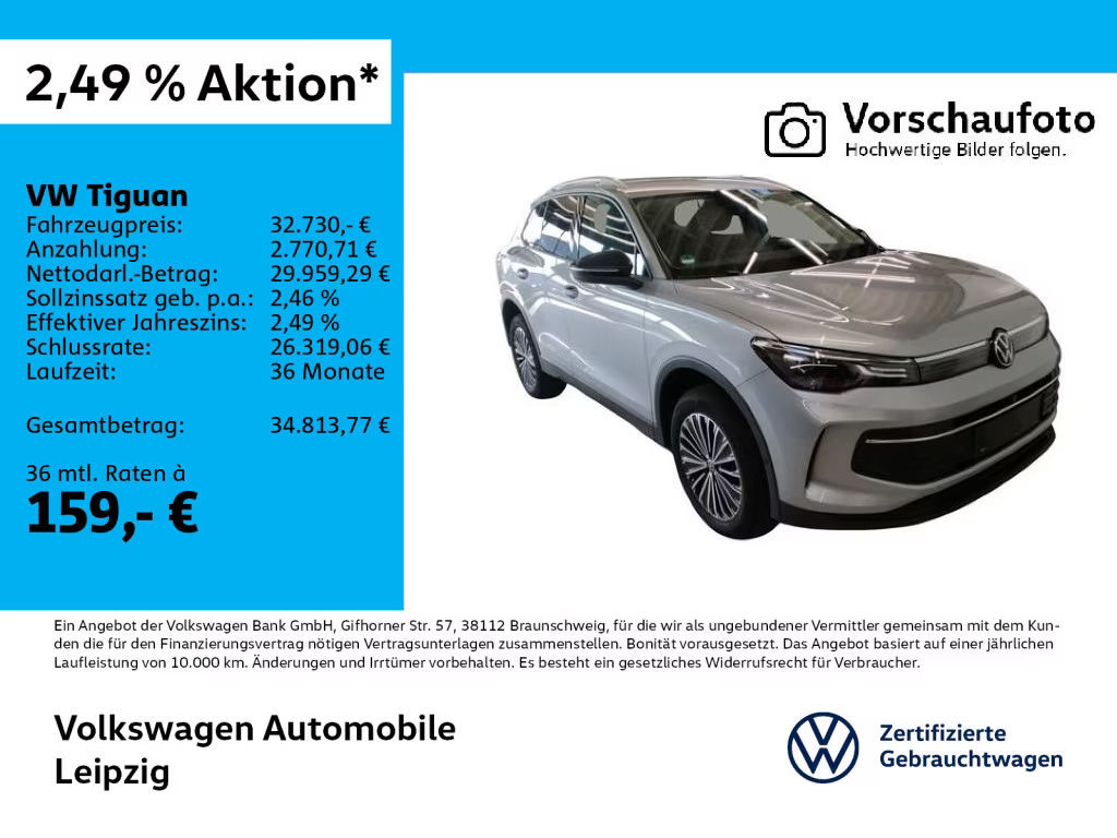 Volkswagen Tiguan 1.5 eTSI