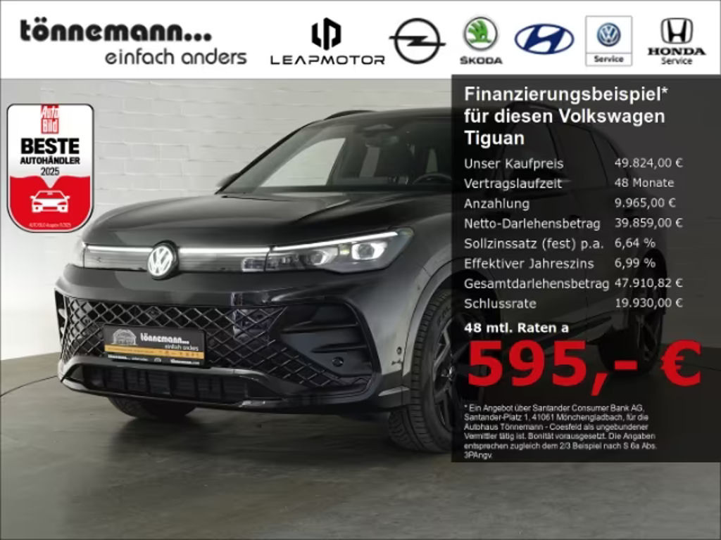 Volkswagen Tiguan 4Motion DSG R-Line