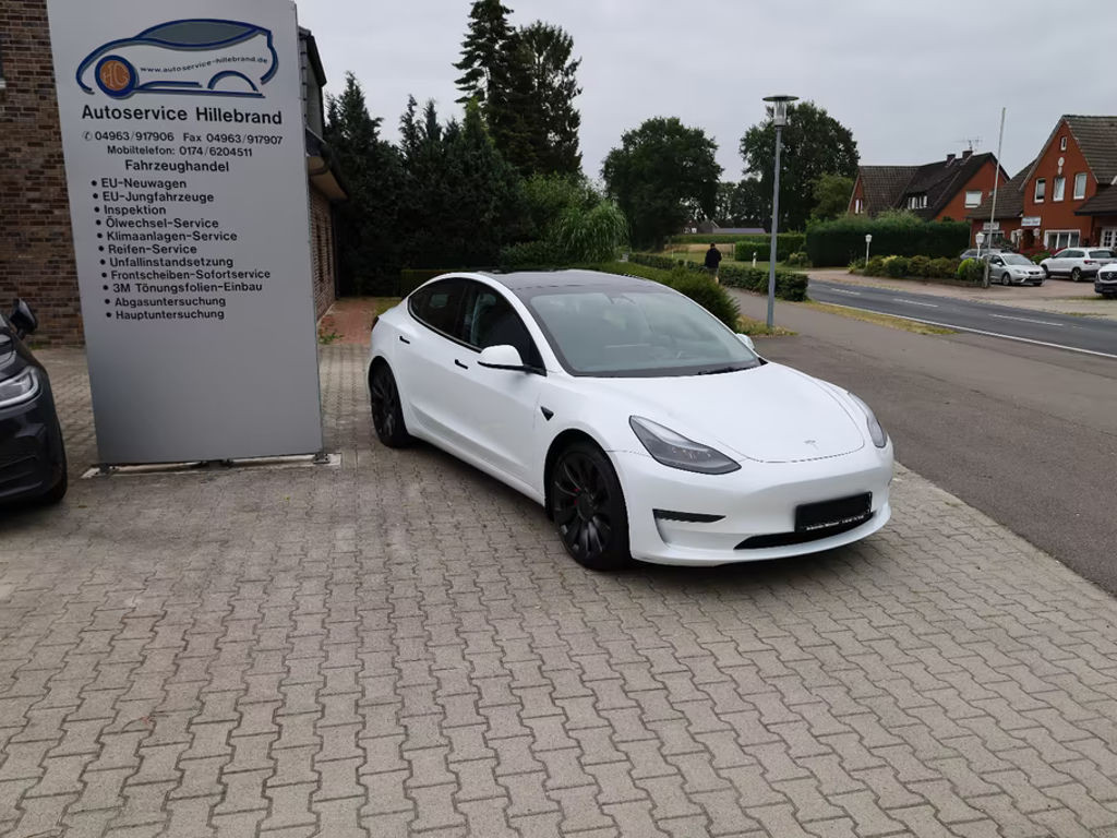 Tesla Model 3 Long Range Performance Dual Motor AWD