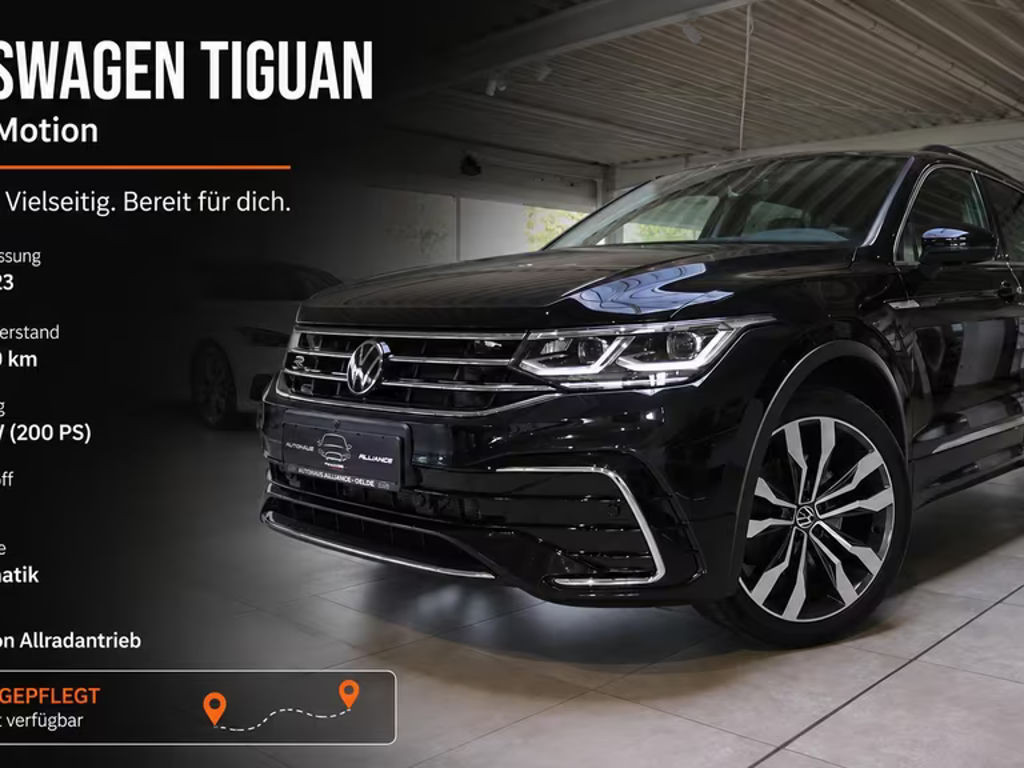 Volkswagen Tiguan 4Motion DSG R-Line 2.0 TDI