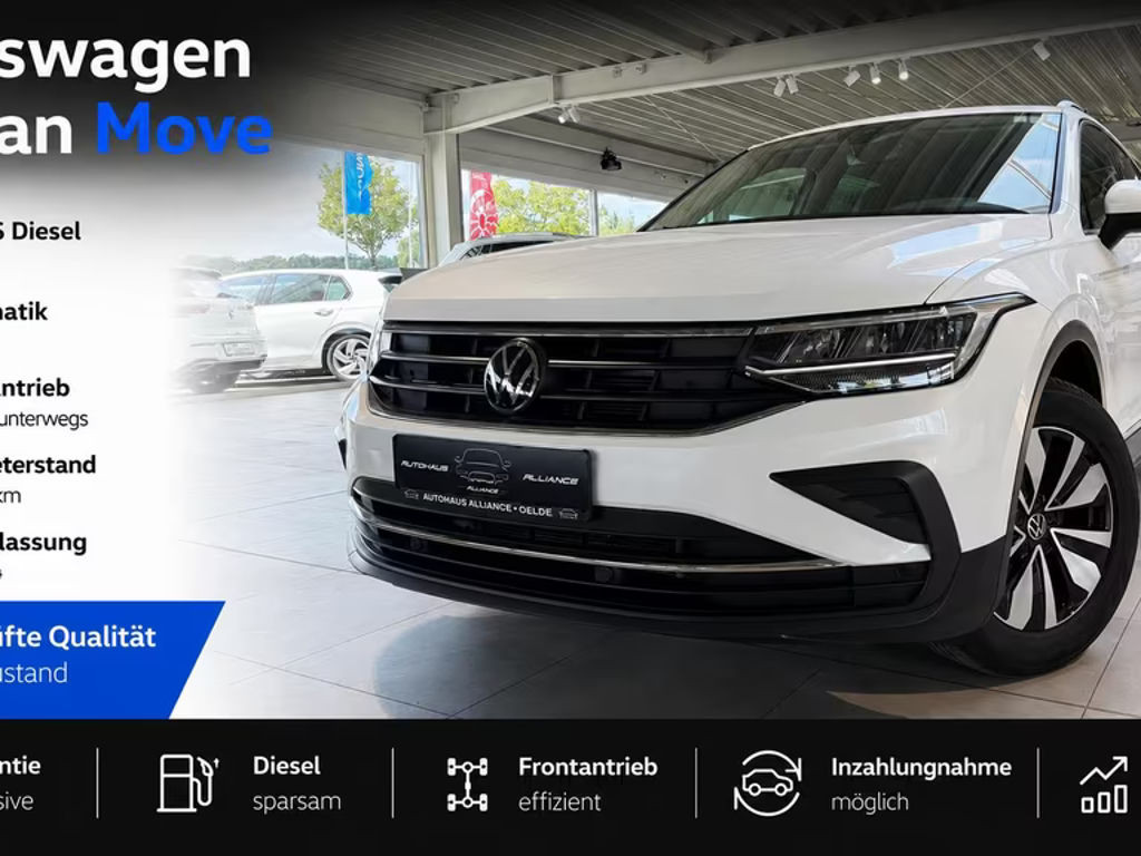 Volkswagen Tiguan DSG 2.0 TDI Move