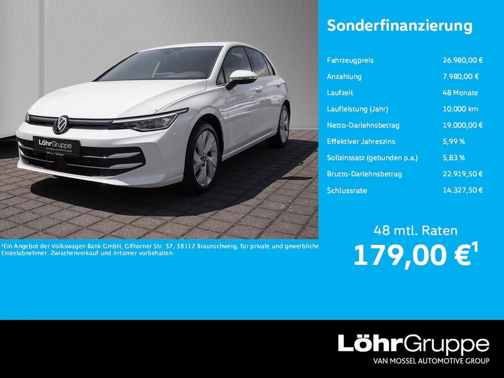 Volkswagen Golf Style 1.5 TSI Golf VIII