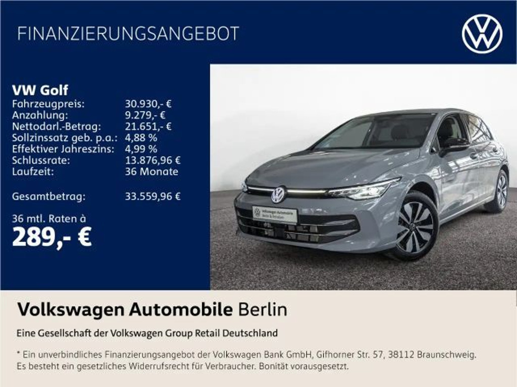 Volkswagen Golf Plus Golf VIII 1.5 eTSI