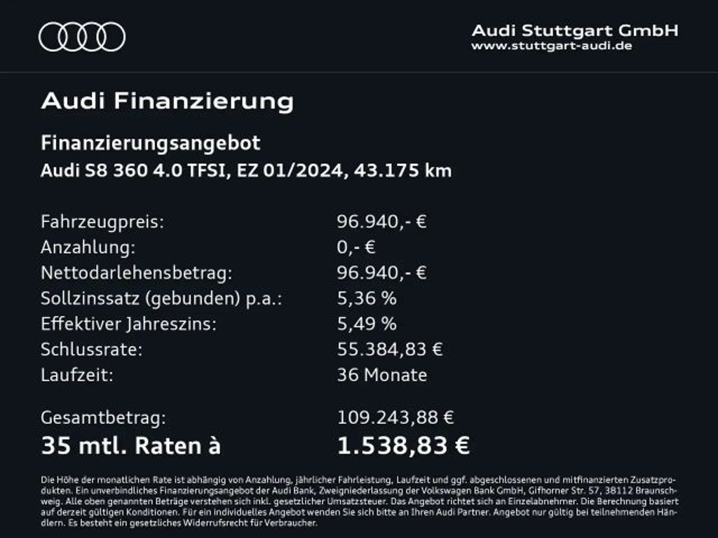 Audi S8
