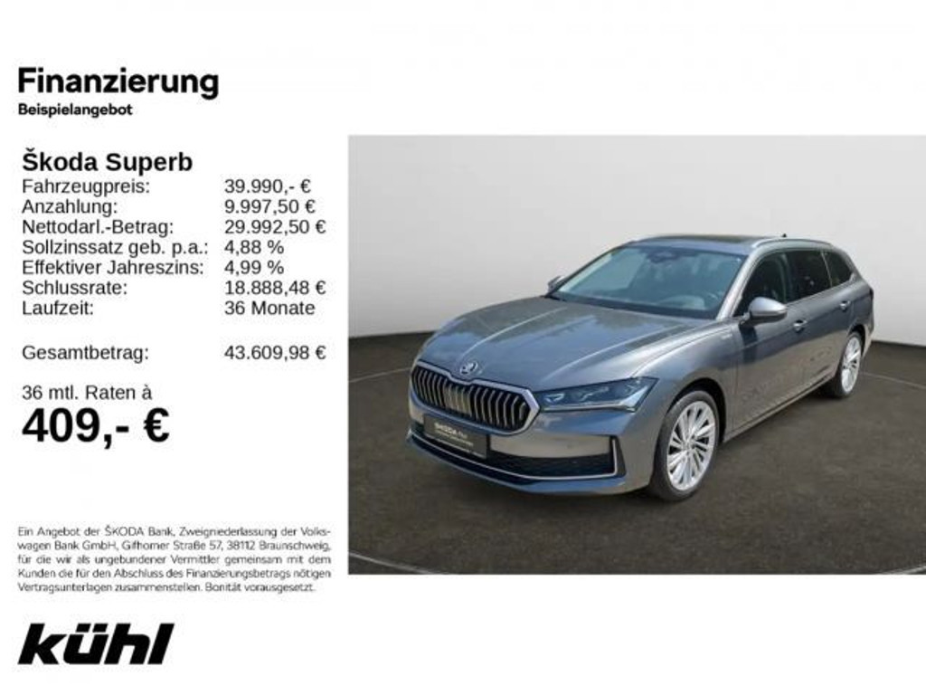Skoda Superb Combi 4x4 2.0 TDI