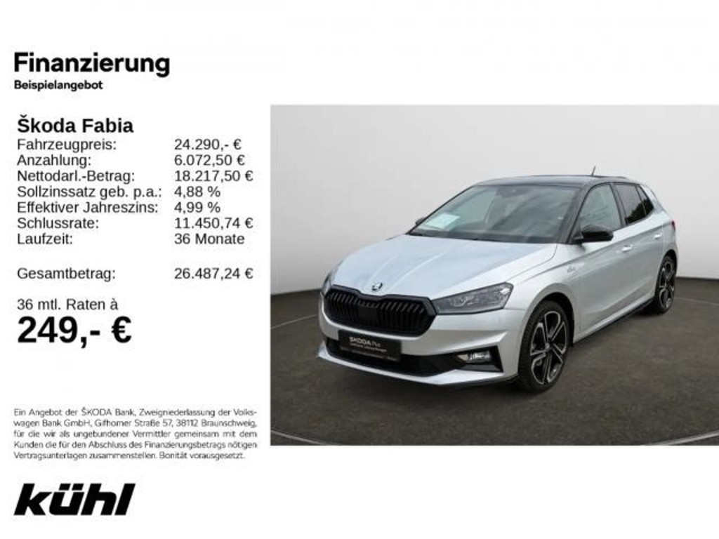 Skoda Fabia Monte Carlo 1.5 TSI