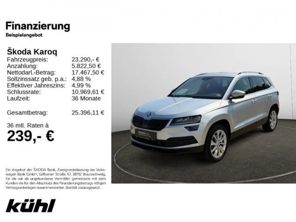 Skoda Karoq Clever 1.5 TSI