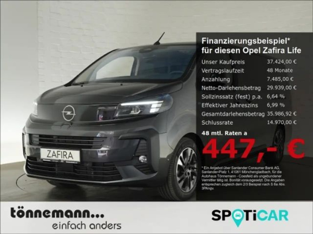 Opel Zafira Life Edition