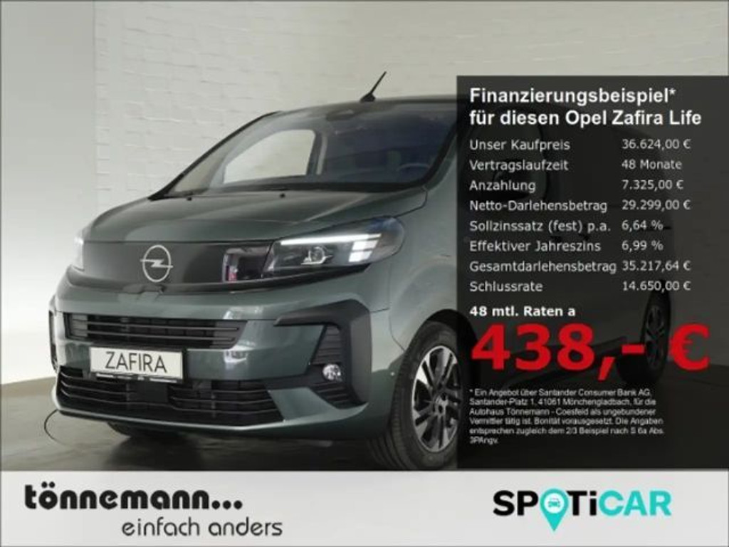 Opel Zafira Life Edition