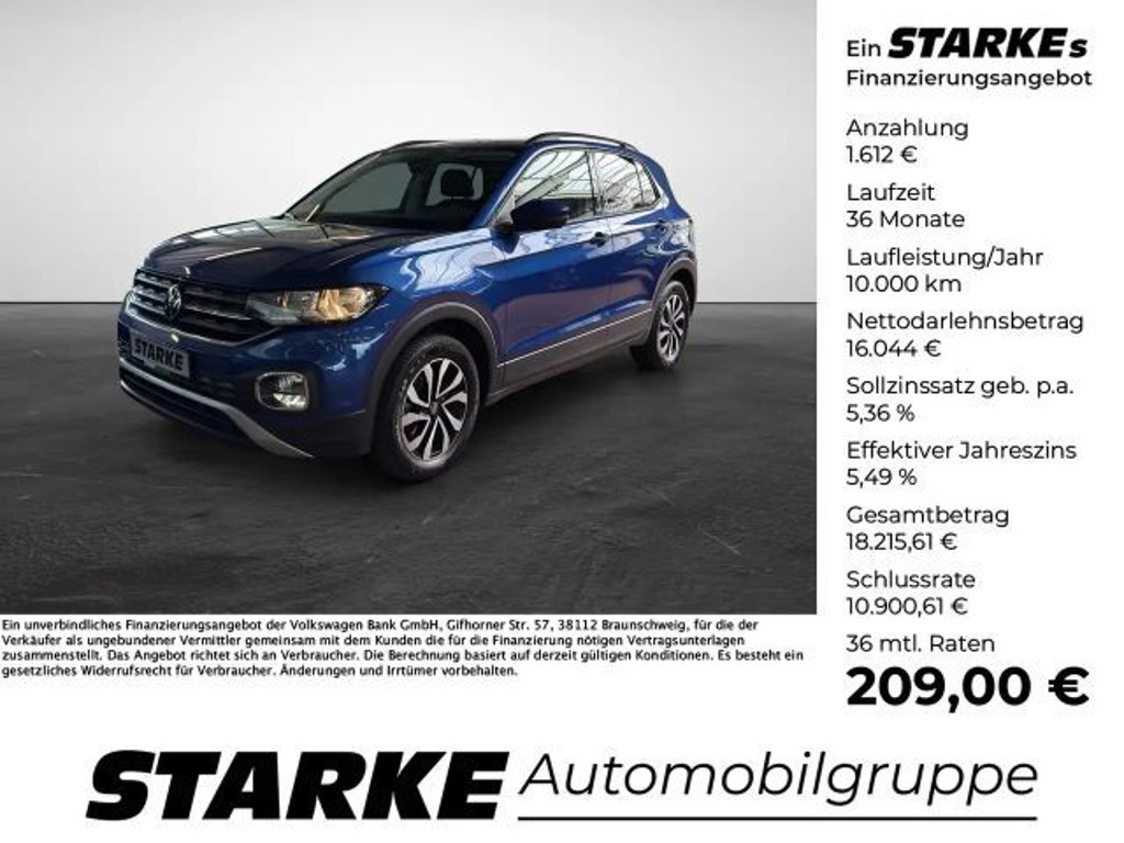Volkswagen T-Cross 1.0 TSI