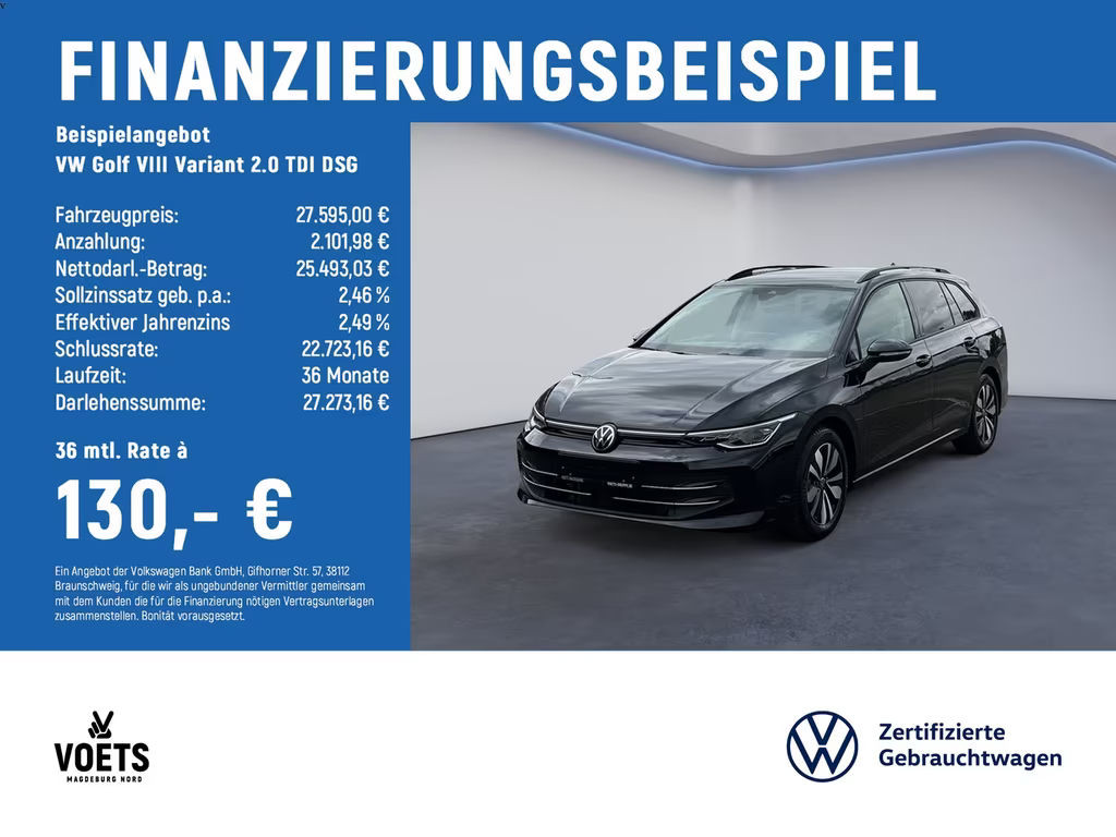Volkswagen Golf DSG Variant Golf VIII