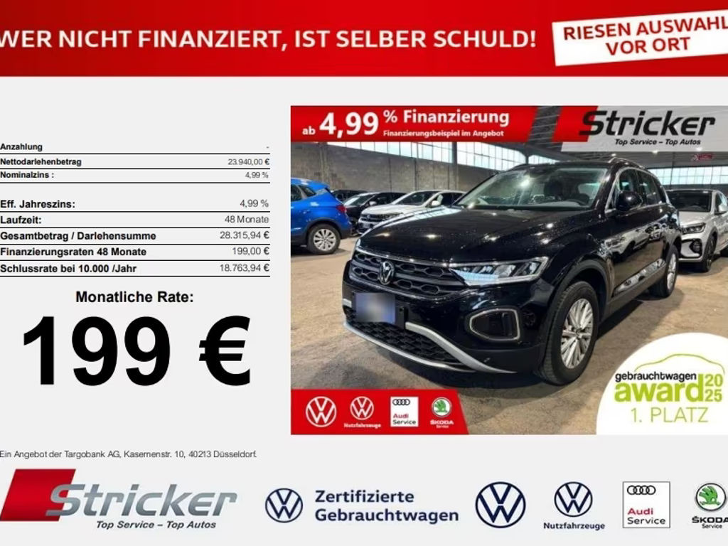 Volkswagen T-Roc Life 2.0 TDI