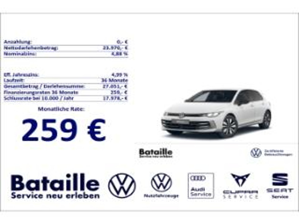 Volkswagen Golf Golf VIII 1.5 eTSI