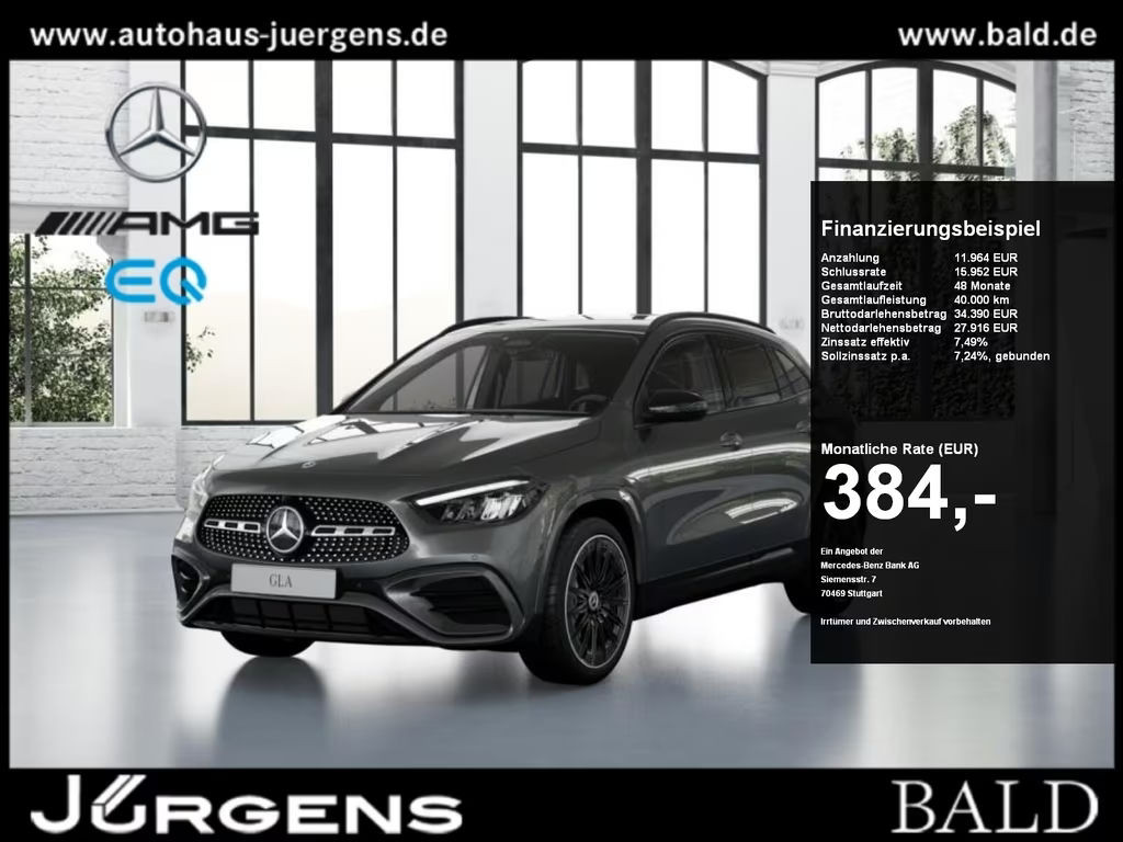 Mercedes-Benz GLA-Klasse GLA 180 AMG Line Sport Edition Sportpakket