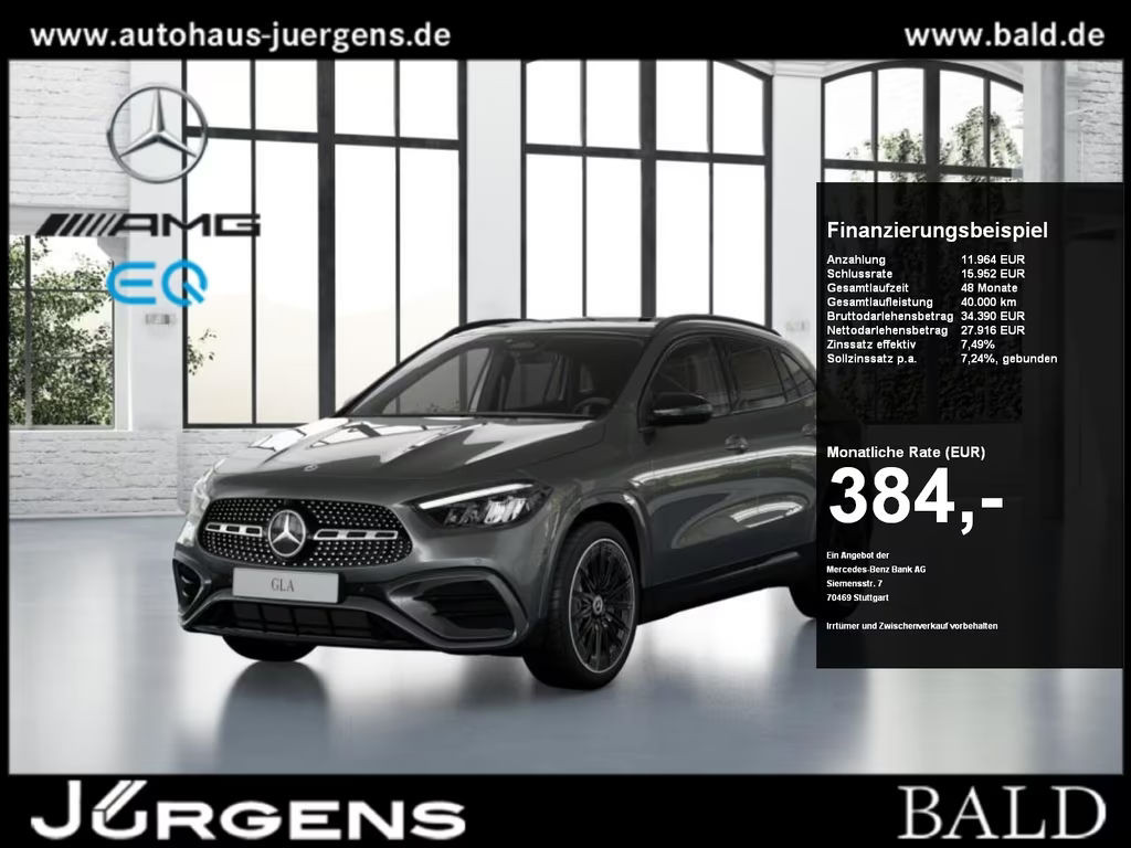 Mercedes-Benz GLA-Klasse GLA 180 AMG Line Sport Edition Sportpakket
