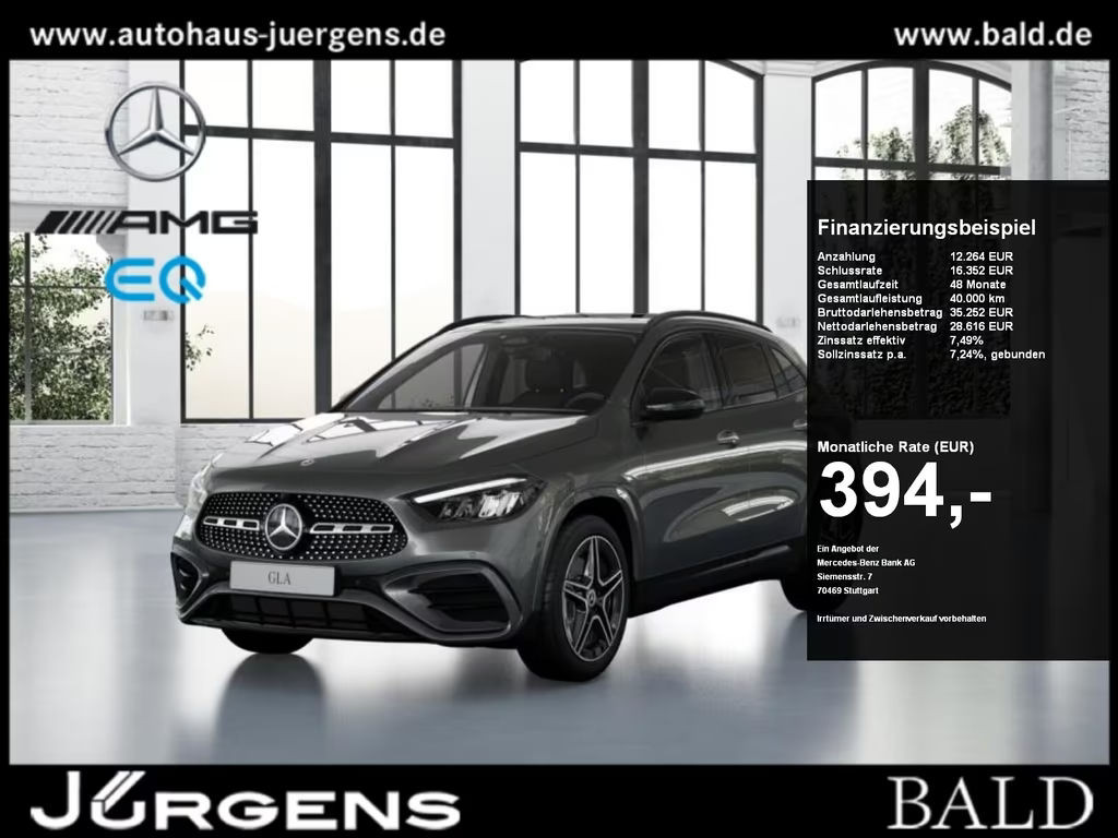 Mercedes-Benz GLA-Klasse GLA 180 AMG Line Sport Edition Sportpakket