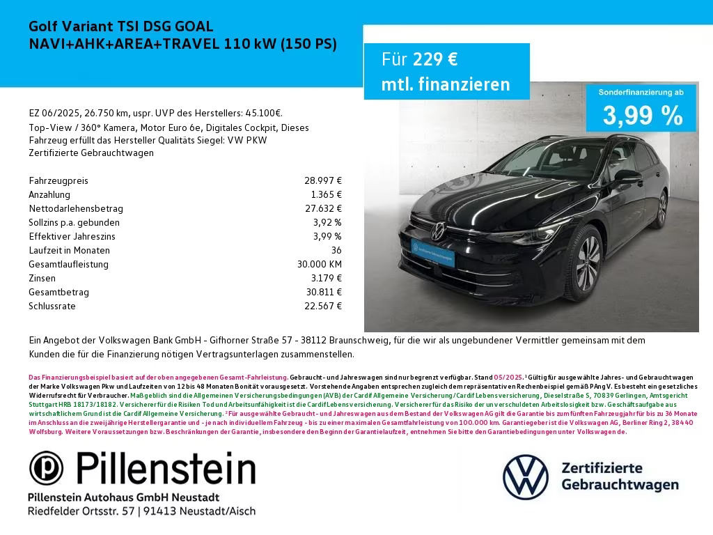 Volkswagen Golf DSG Variant