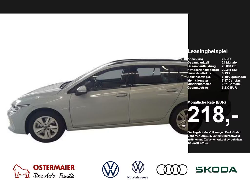 Volkswagen Golf DSG Variant Golf VIII 2.0 TDI