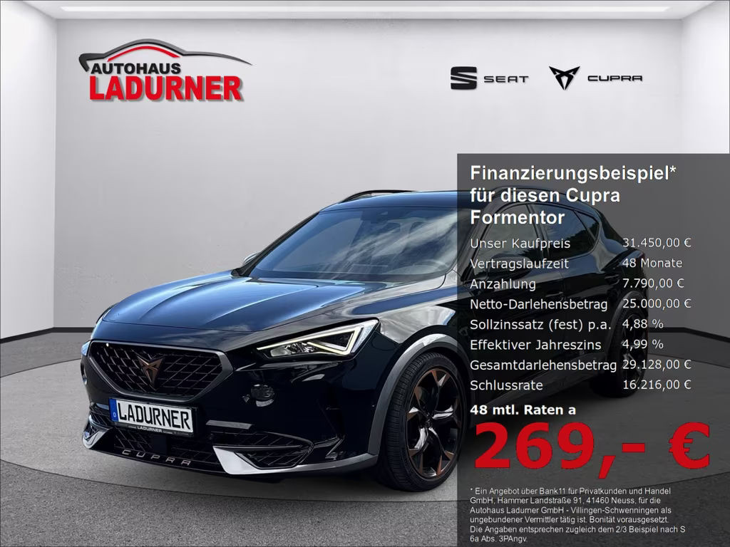 Cupra Formentor *ABT 370PS/Sportauspuff/AHK/Panodach/L